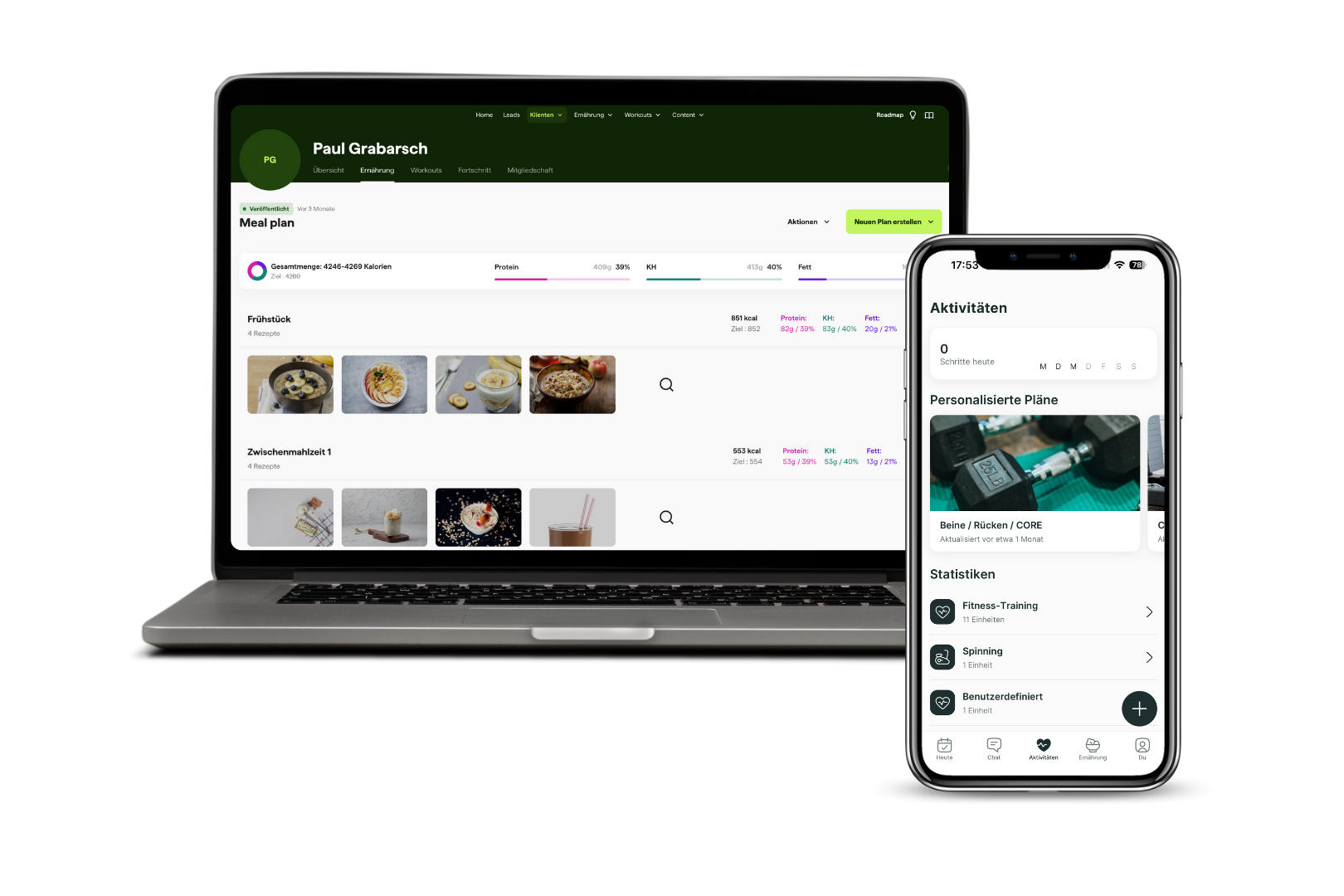Zenfit App Coaching Online Training für Bürofachkräfte